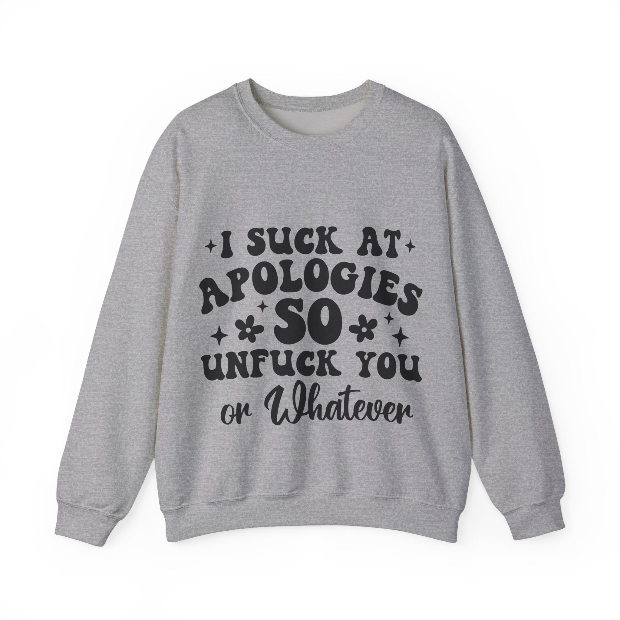 “I Suck at Apologies So ...