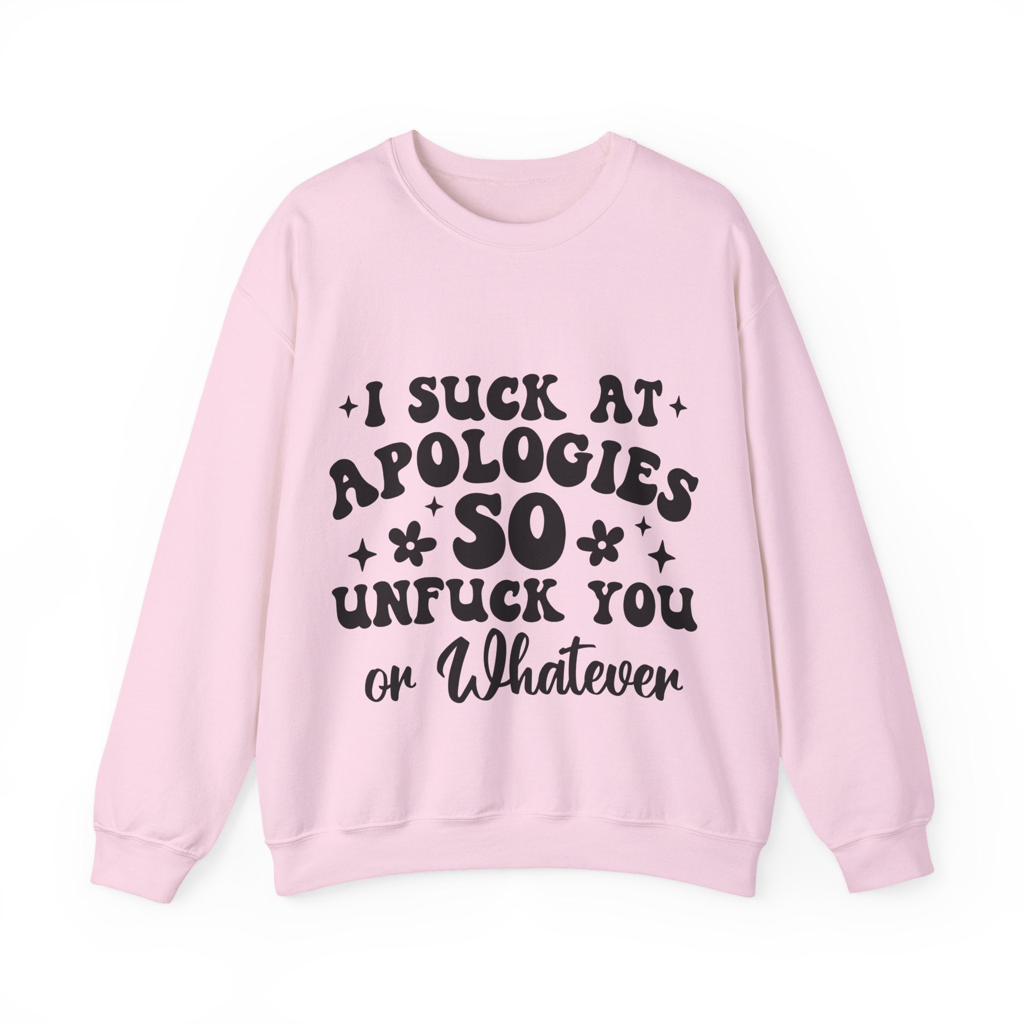 “I Suck at Apologies So ...