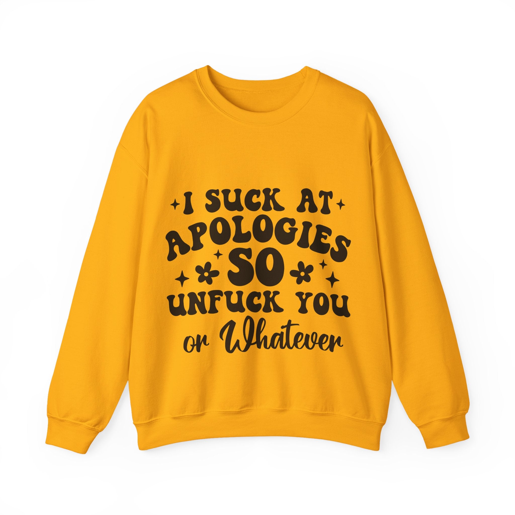 “I Suck at Apologies So ...