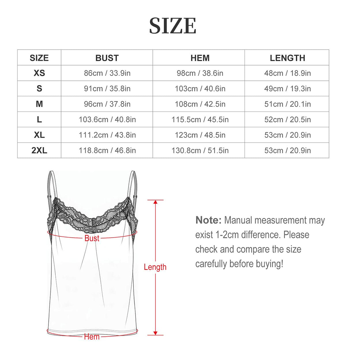 Women Cami Lace Pajama Set